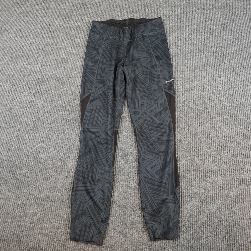 Patagonia Leggings Womens Medium Gray Geometric Ankle Running Athletic Yoga